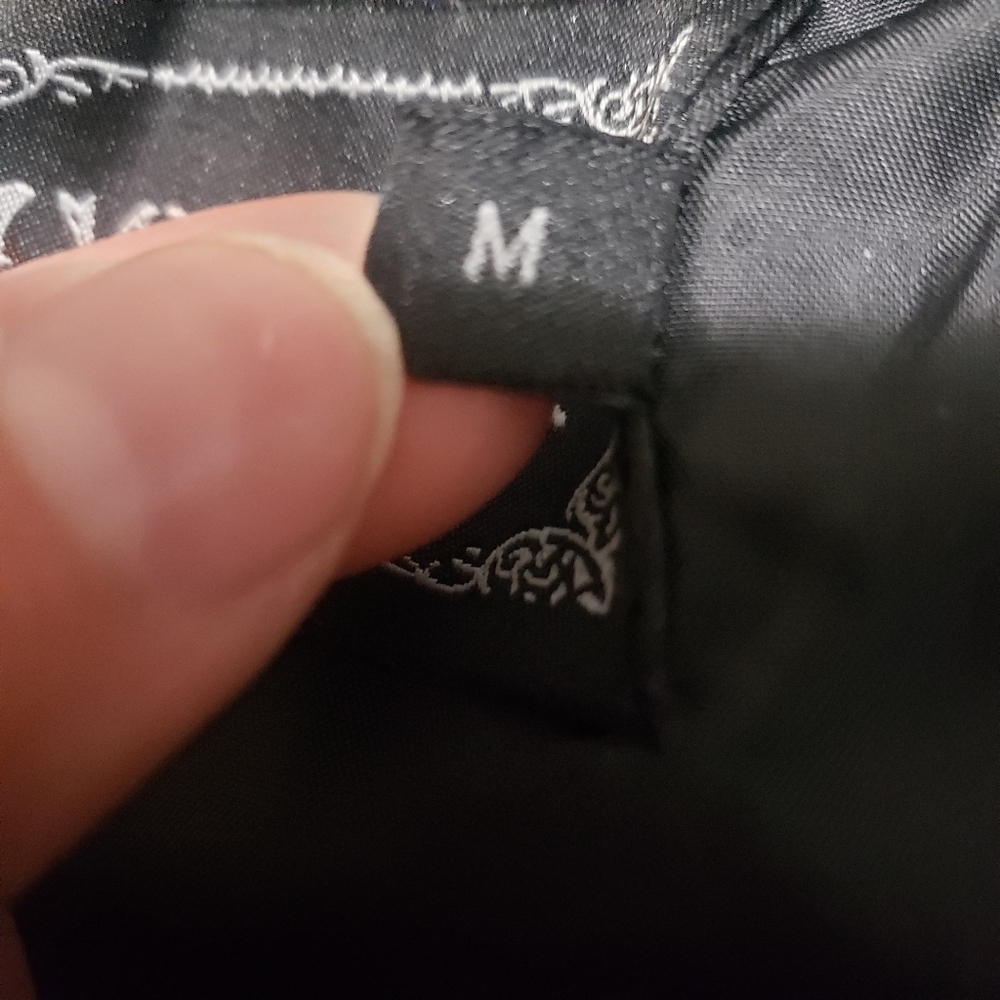 COWBOY....Chrome Hearts Black Puffer Vest..size:M - Picture 11 of 12